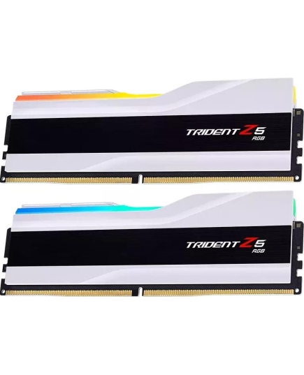 ОЗУ G.SKILL Trident Z5 RGB 64GB (F5-6000J3040G32GX2-TZ5RW) (2x32GB) DDR5 6000MHz CL30 (30-40-40-96) 1.4V / White