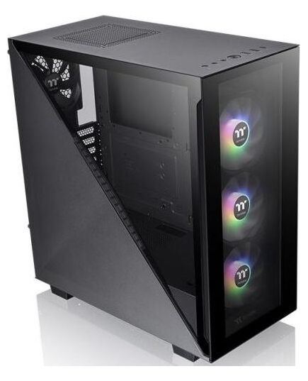 Корпус Thermaltake Divider 300 TG ARGB CA-1S2-00M1WN-01 черный без БП ATX 2x120mm 2xUSB3.0