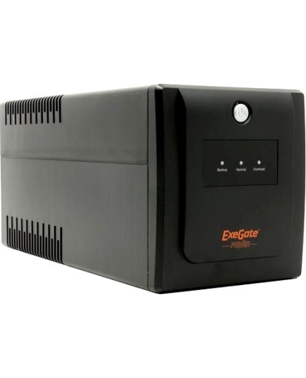 ИБП ExeGate EP285538RUS Power Back BNB-600.LED.AVR.C13.RJ (600VA/360W, LED, AVR,4*IEC-C13, RJ45/11, Black)