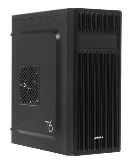 Корпус Zalman T6 Black (без БП, ATX, 2xUSB2.0, 1xUSB3.0)