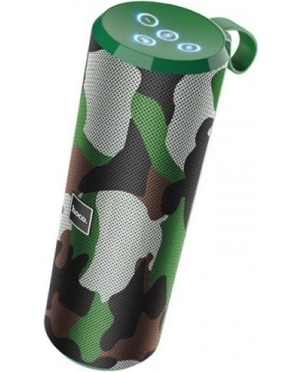 Портативная колонка Bluetooth 5.0 5W*2 1200mAh Hoco BS33 (Camouflage Green)