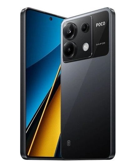 Смартфон Poco X6 5G 12/256Gb Black (Черный