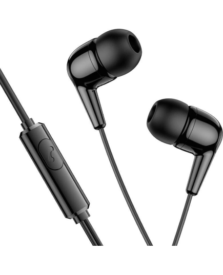 Наушники HOCO M97 Enjoy universal earphones with mic (черный)