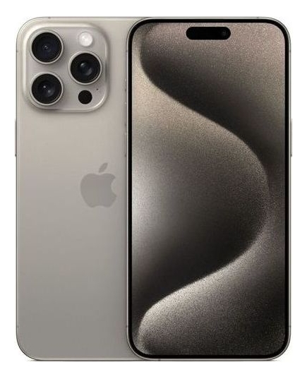 Смартфон Apple iPhone 15 Pro Max 256Gb Natural Titanium (Бежевый титановый)