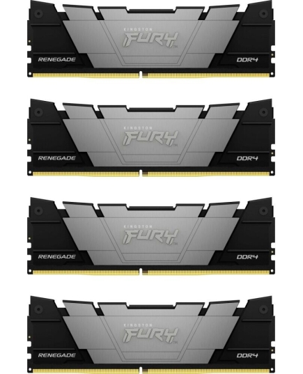 ОЗУ Kingston Fury Renegade Black KF432C16RB2K4/128 128GB3200MT/s DDR4 CL16DIMM (Kit of4)