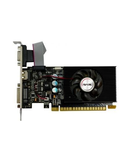 Видеокарта AFOX AF220-1024D3L2 Geforce GT220 1GB DDR3 128Bit DVI HDMI VGA LP Single Fan