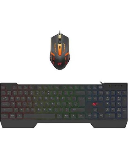 Игровая клавиатура + мышка с подсветкой HAVIT GAMENOTE HV-KB511CM USB Gaming Черная