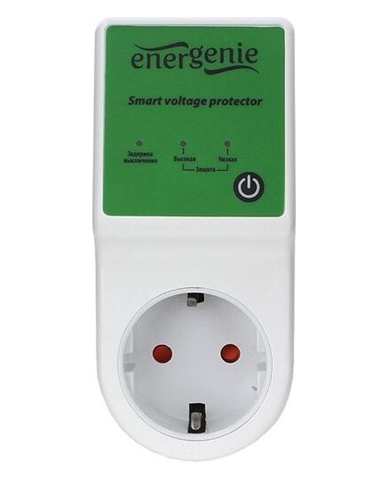 Реле напряжения ""Energenie"" EHB8-1 15A, белое