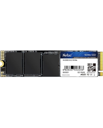 SSD Netac M.2 2280 NV2000 NVMe PCIe 256GB NT01NV2000-256-E4X