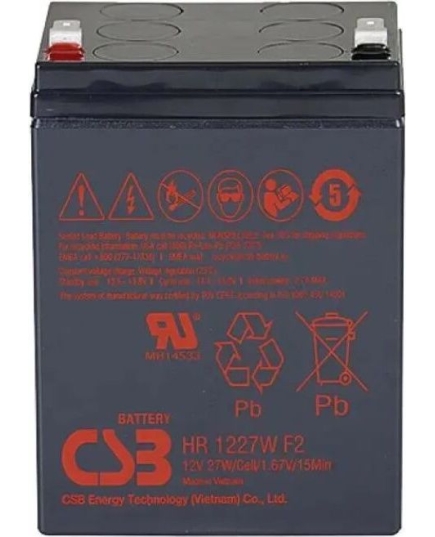 Батарея для ИБП CSB HR1227W 12В 7.5Ач