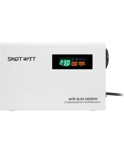 Настенный стабилизатор напряжения SMARTWATT AVR SLIM 500RW