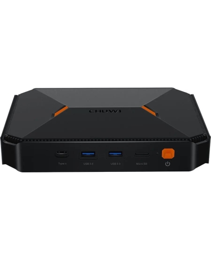 Неттоп Chuwi HeroBox (CWI527P) Intel N-series N100(0.8Ghz) 8192Mb 256SSDGb Intel UHD Graphics 600 BT WiFi Black Win11Pro