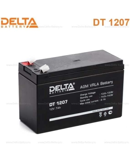 Батарея для ИБП Delta DT 1207 12В 7Ач