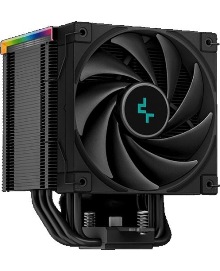 Кулер DEEPCOOL AK500 Digital LGA20XX/1700/1200/115X/AM5/AM4 (9шт/кор, TDP 240W, PWM, Fan 120mm, 5 тепл. трубок, Copper Base, черный) RET