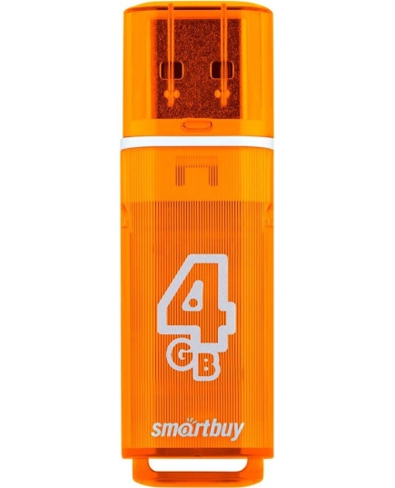 USB 4GB Smart Buy Glossy оранжевый