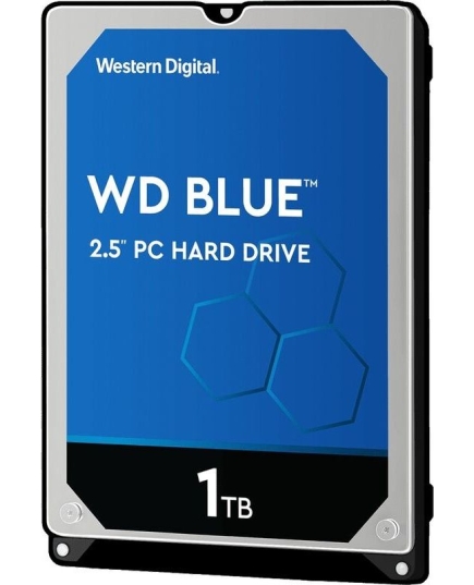 HDD WD Blue WD10SPZX-08Z10T1 SATA3 1TB 2.5" 5400 RPM 128Mb