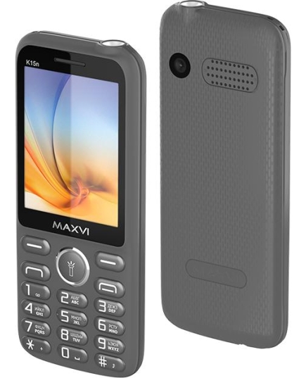 Мобильный телефон Maxvi K15n Grey