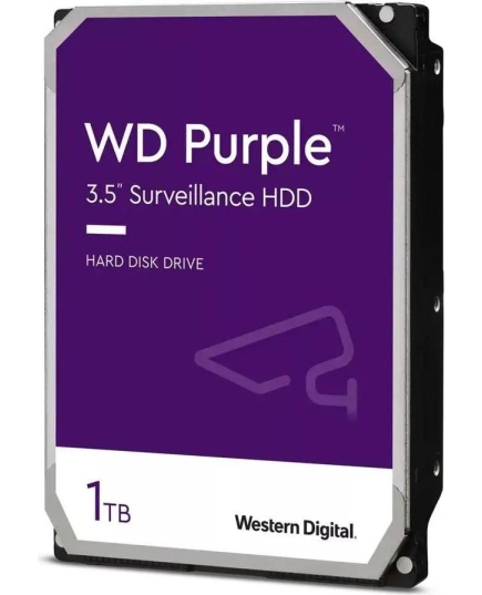 HDD WDC Purple WD11PURZ SATA 1TB 6GB/S 64MB