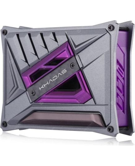 Корпус Khadas KCS-P-001 DIY Case Purple VIMs DIY Case, Purple Color, with heavy metal plate