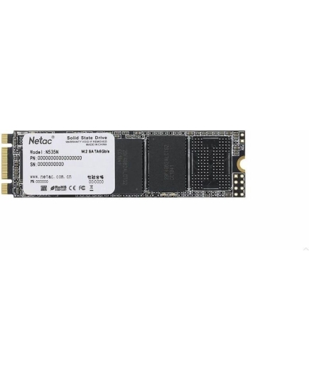 Внутренний SSD Netac 2TB N535N, SATA-III, R/W - 545/500 MB/s, (M.2), 2280, 3D NAND