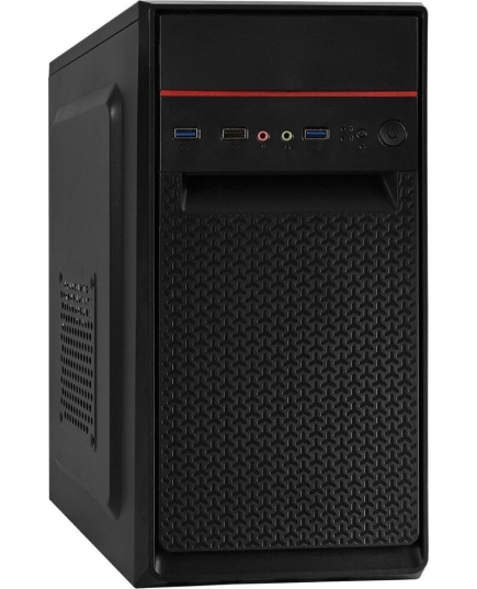 Корпус ExeGate BAA-107U Black EX283062RUS mATX, AAA400, 80mm, 1xUSB+2xUSB3.0, Audio