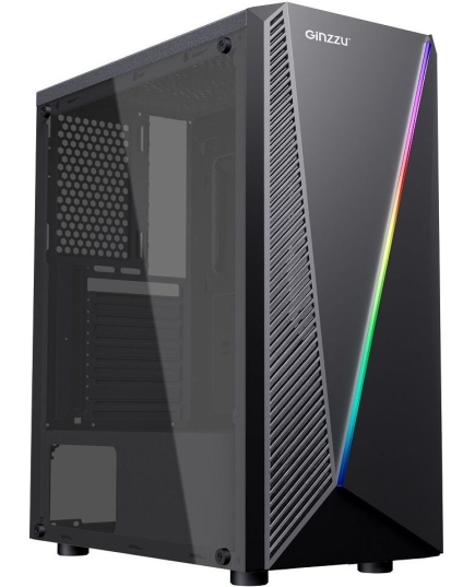 Корпус Ginzzu SL150 панель с RGB подсветкой