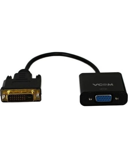 Конвертер DVI-I (папа) - D-SUB/VGA (мама), белый, Oem, Cablexpert A-DVI-VGA