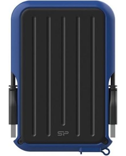 Внешний HDD Silicon Power Armor A66 SP010TBPHD66SS3B 1TB, 2.5", USB 3.2, Синий