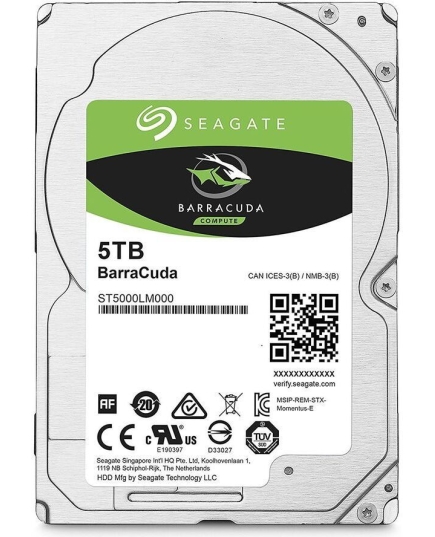 HDD Seagate Original Sata3 5Tb ST5000LM000 Barracuda (5400rpm) 128Mb 2.5"