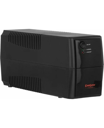 ИБП ExeGate Power Back (EP276528RUS) BNB-650-650VA, Black