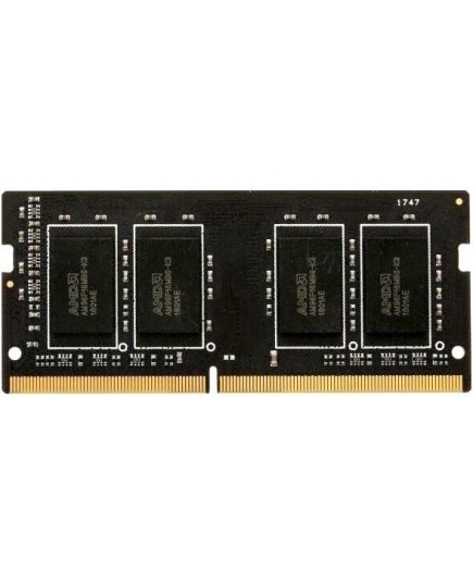 ОЗУ AMD Radeon R744G2606S1S-UO 4GB DDR4 2666 SO DIMM R7 Performance Series Black Non-ECC, CL16, 1.2V, Bulk