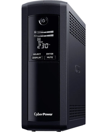 ИБП CyberPower Line-Interactive (VP1600ELCD) 1600VA/960W USB/RS-232/RJ11/45 (4 + 1 EURO)