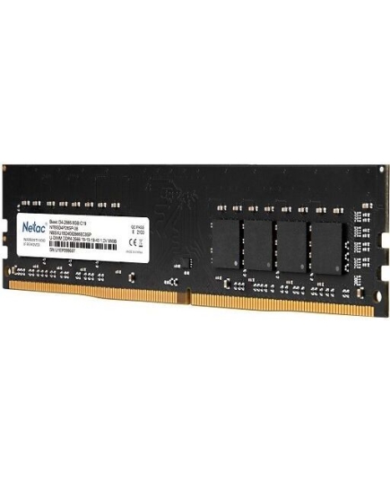 RAM 8GB DDR4-2666 PC4-21300 Netac Basic, CL19, 1.2V (NTBSD4P26SP-08)