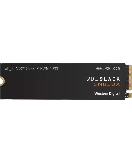 SSD WD Black SN850X (WDS100T2X0E) 1.0TB, M.2(22x80mm), NVMe, PCIe 4.0 x4, 3D TLC