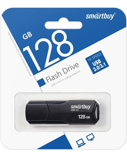 USB 3.1 128GB Smart Buy Clue чёрный