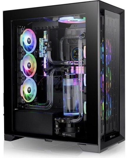 Корпус Thermaltake CTE T500 TG ARGB черный (CA-1X8-00F1WN-01) без БП ATX 3x140mm 2xUSB3.0 1xUSB3.1 audio bott PSU