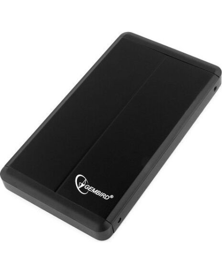 Внешний корпус для HDD/SSD GEMBIRD EE2-U3S-2 (13046) 2.5", черный, USB 3.0, SATA, металл