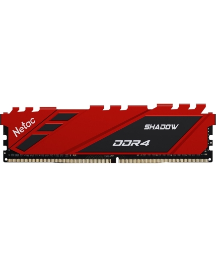 ОЗУ Netac Shadow NTSDD4P36SP-08R DDR4 8GB 3600MHz CL18 1.35V / Red / with radiator