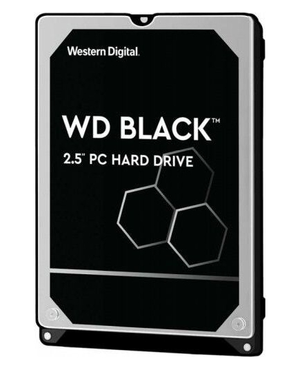 Жесткий диск WD Original SATA-III 1Tb WD10SPSX Black (7200rpm) 64Mb 2.5"