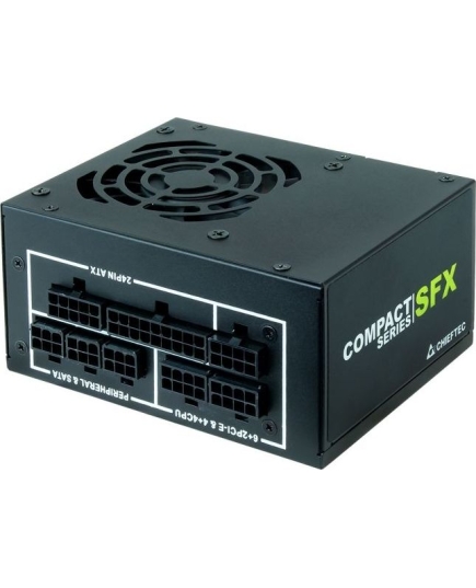 Блок питания Chieftec Compact CSN-650C ATX 2.3, 650W, SFX, Active PFC, 80mm fan, 80 Plus Gold, Full Cable Management Retail