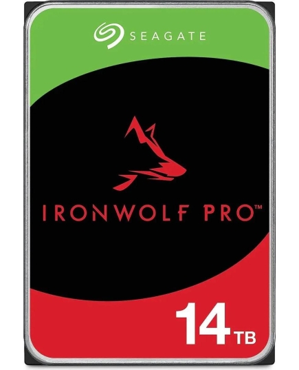 HDD Seagate Ironwolf Pro 512E ST14000NT001 SATA-III 14TB NAS (7200rpm) 256Mb 3.5"