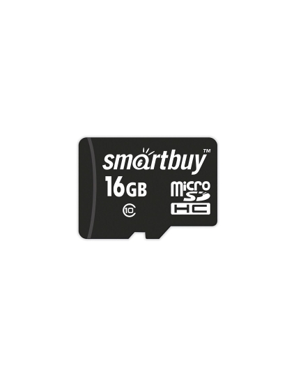 Карта флэш-памяти MicroSD 16 Гб Smart Buy без SD адаптера (class 10) LE