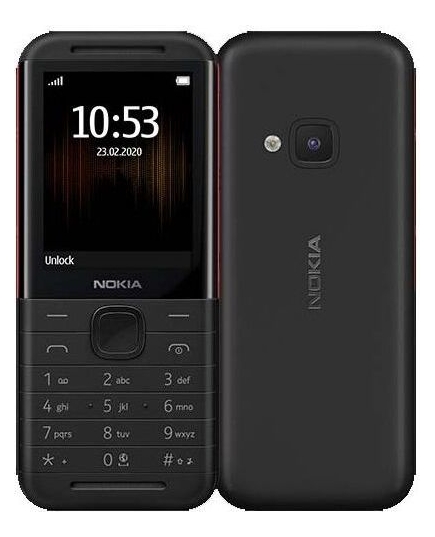 Мобильный телефон Nokia 5310 DS Black/Red (TA-1212), 2 Sim, 2,4" (320х240), камера 0,3Мп, 1200мАч, 123.7 x 52.4 x 13.1 мм