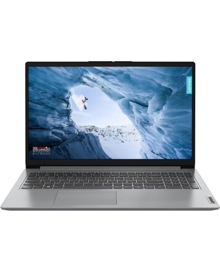 Ноутбук Lenovo IdeaPad 1 15IGL7 Celeron N4020 8Gb SSD256Gb Intel UHD Graphics 600 15.6" TN FHD (1920x1080) noOS grey WiFi BT Cam (82V700EMUE)