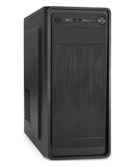 Корпус ExeGate EX287372RUS Miditower XP-332UC-XP350 (ATX, XP350 с вент. 12см, 2*USB3.0+1*TypeC, аудио, черный)