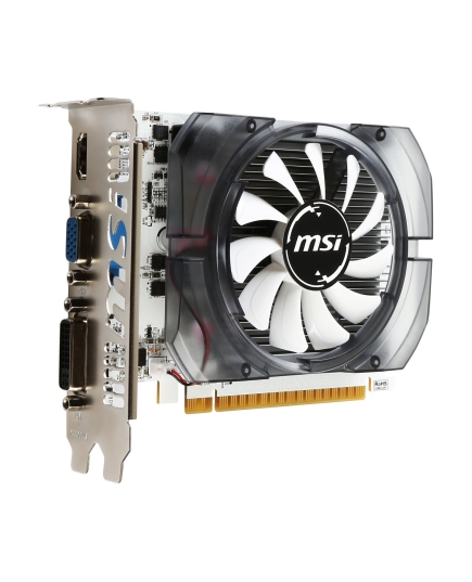 Видеокарта MSI nVidia GeForce GT 730 ( N730-2GD3V3) PCI-E 2048Mb 64 GDDR3 902/1600 DVIx1 HDMIx1 CRTx1 HDCP Ret