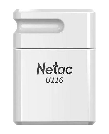 USB-флешка Netac U116 NT03U116N-004G-20WH 4GB USB2.0 белый