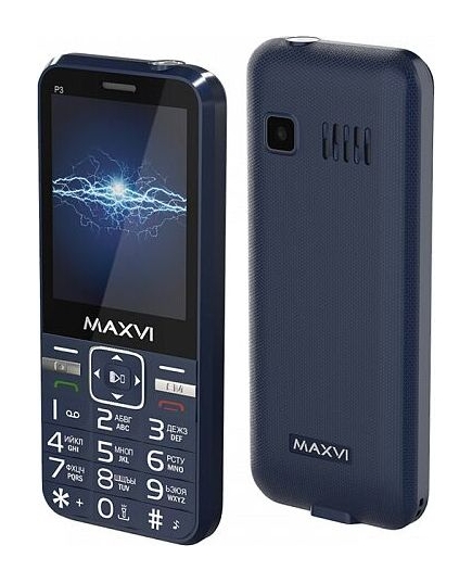 Мобильный телефон Maxvi P3 blue