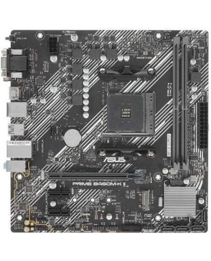 MB sAM4 Asus PRIME B450M-K II AMD B450 2xDDR4 mATX AC`97 8ch(7.1) GbLAN RAID+VGA+DVI+HDMI