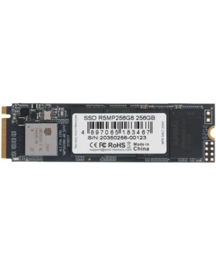 SSD AMD Radeon R5 ( R5MP256G8) M.2 2280 256GB PCIe Gen3x4 with NVMe, 3D TLC, RTL (183467)